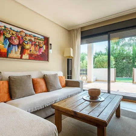 Apartment La Resina Country Golf - Estepona Marbella - Bajo Con Jardin Privado Y Solarium *